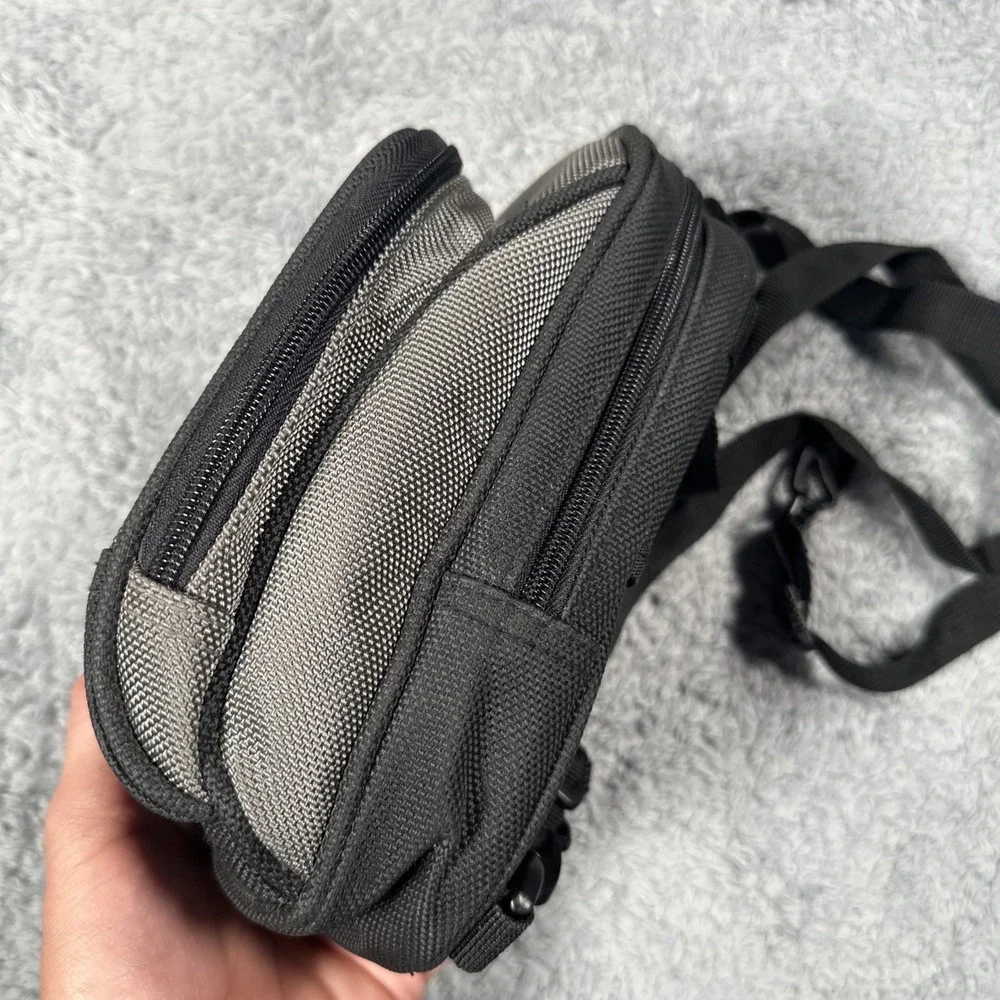 Vintage Nintendo Game Boy Advance SP Backpack Carry Case Gray Used & Cleaned Y2K